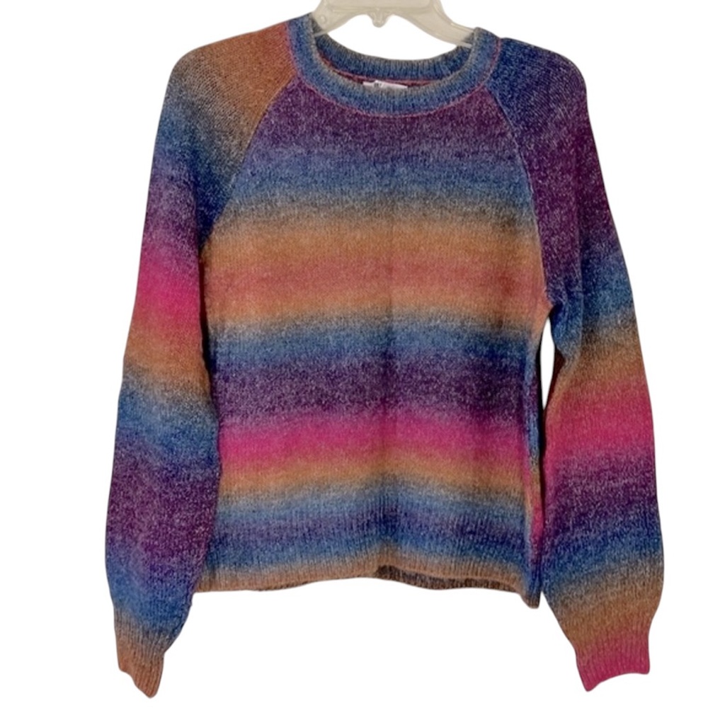 BB Dakota by Steve Madden Multicolor Striped Sweater